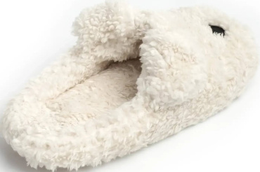 Тапочки домашние женские Twins HS-LUX получешки ANIMALS bear white размер 40 фото 2