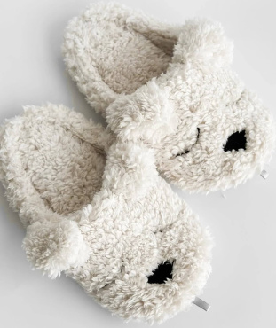 Тапочки домашние женские Twins HS-LUX получешки ANIMALS bear white размер 40 фото 4
