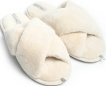 Капці домашні жіночі Twins HS-LUX хутрянi перехрест milk (X) розмір 40
