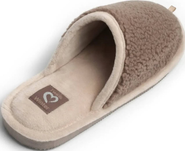 Капці домашні жіночі Twins HS-OZ коричневі YETI розмір 38-39 фото 2