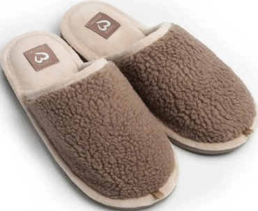 Капці домашні жіночі Twins HS-OZ коричневі YETI розмір 38-39 фото 3