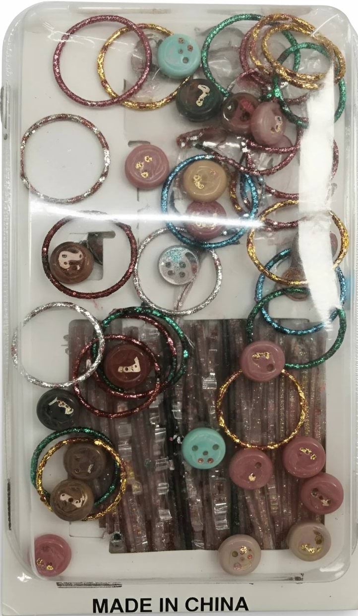 Пірсинг для волосся Violetta (CH-SPR-25-402) 20 шт