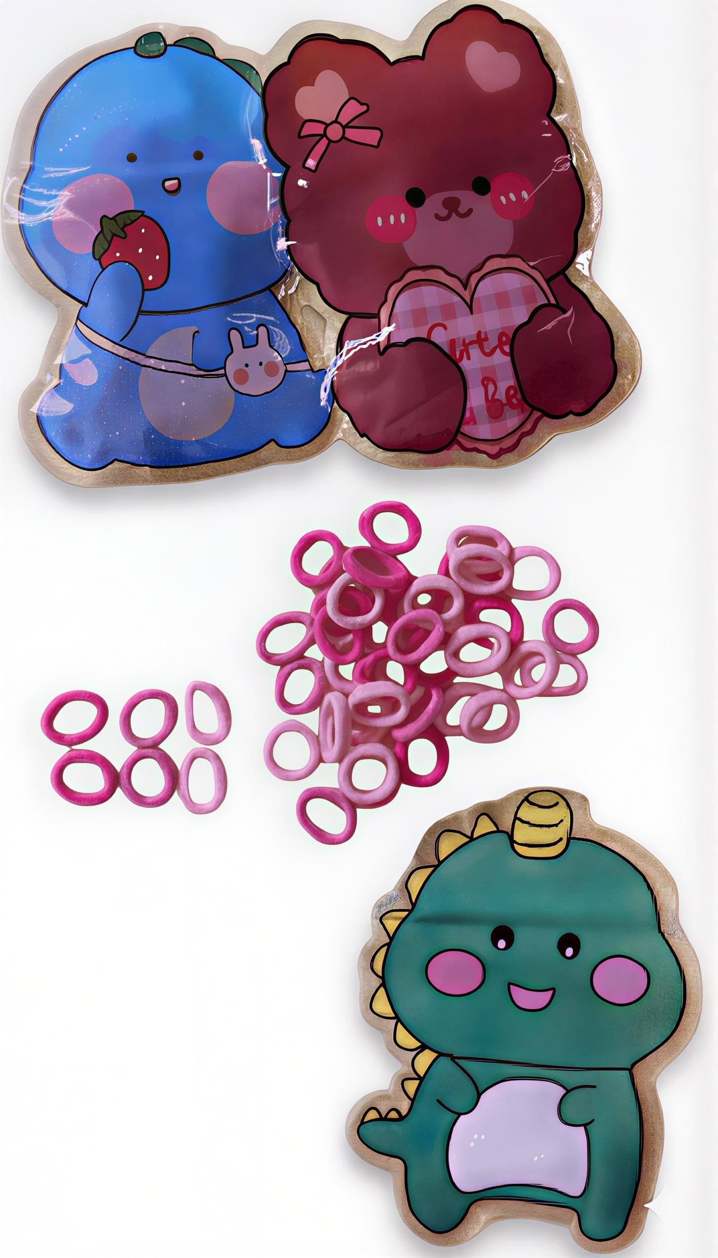 Набор резинок для волос  Violetta детские (CH-SPR-25-42) 40 шт