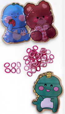 Набор резинок для волос Violetta детские (CH-SPR-25-42) 40 шт.