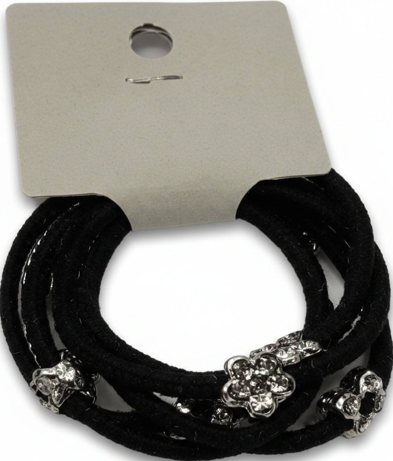 Резинки для волосся Violetta з прикрасою (CH-SPR-25-599) 5 шт