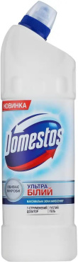 Засіб для чищення унітазу Domestos Ультра Білий 1 л