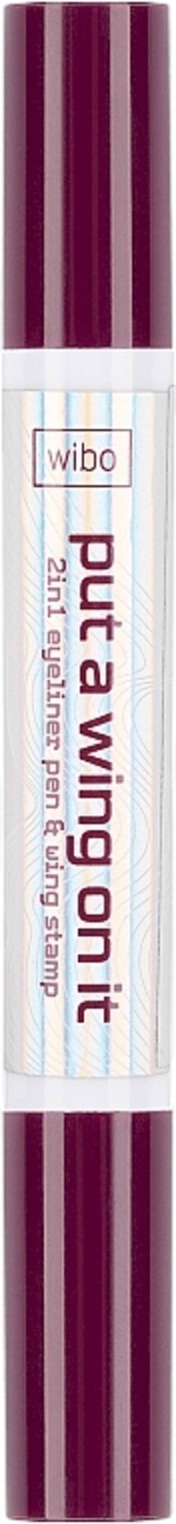 Підводка для очей Wibo двохстороння зі штампом  2in1 Put A Wing On 1, 2 г