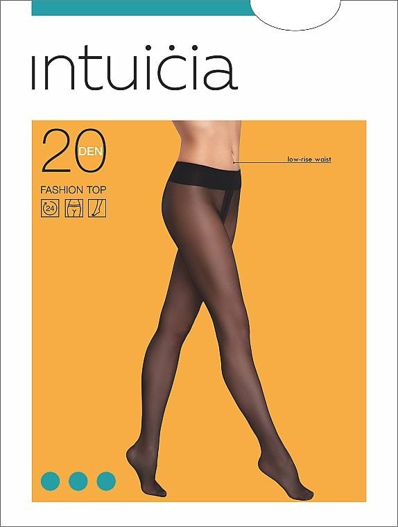 Колготки Intuicia Family 20 Den відтінок чорний р. 5