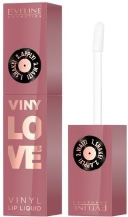 Помада для губ Eveline Vinylove Vinyl Lip Liquid 06 Chillie ультрастійка із вініловим фінішем 4 мл