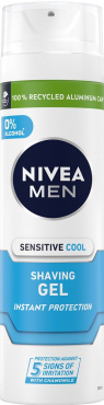 Гель для гоління NIVEA MEN охолодження для чутливої шкіри 200 мл фото 7