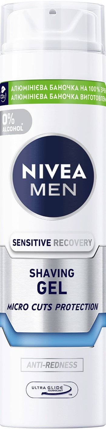 Гель для гоління NIVEA MEN Instant Protection для чутливої шкіри 200 мл