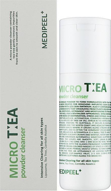 Энзимная пудра Medi-Peel Micro Tea Powder Cleanse с чайным деревом для проблемной кожи 70 г