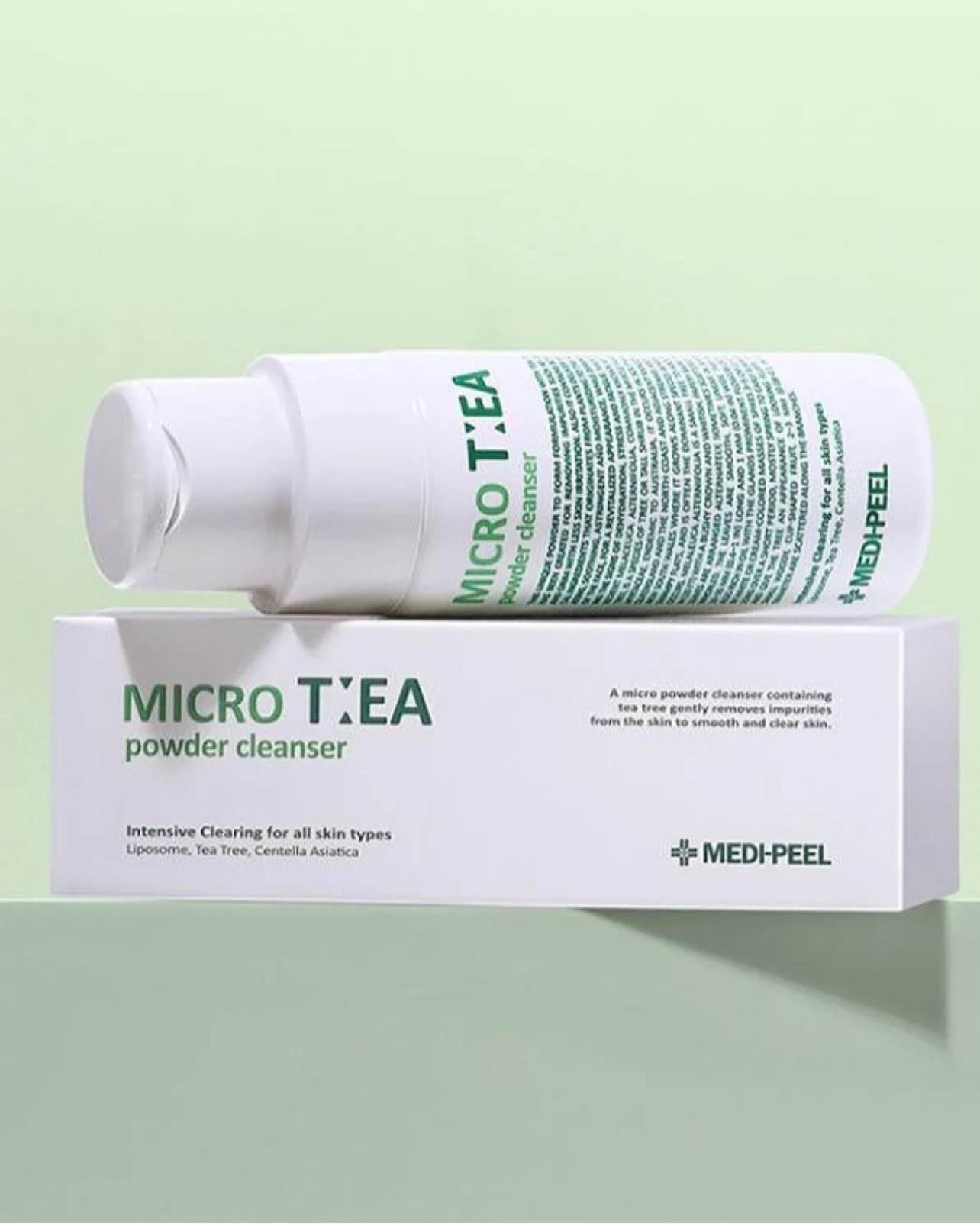 Энзимная пудра Medi-Peel Micro Tea Powder Cleanse с чайным деревом для проблемной кожи 70 г фото 3