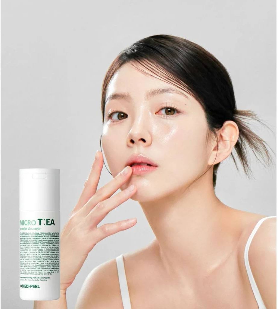 Энзимная пудра Medi-Peel Micro Tea Powder Cleanse с чайным деревом для проблемной кожи 70 г фото 6