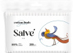 Ватні палички Salve пакет 200 шт.