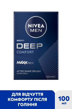 Лосьйон після гоління NIVEA MEN Deep comfort 100 мл фото 3