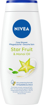 Гель-догляд для душу NIVEA Карамболь і олія моної 250 мл