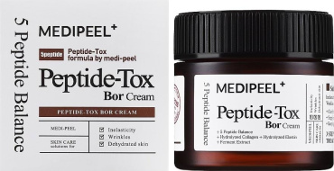 Лифтинг-крем для лица Medi-Peel Peptide-Tox Bor Cream с пептидным комплексом 50 мл фото 1