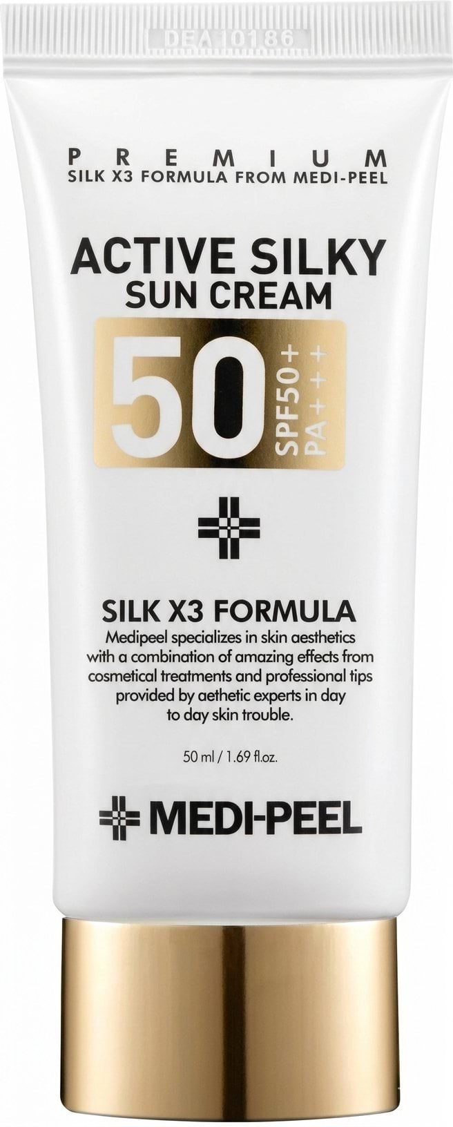 Medi-Peel Сонцезахисний крем для обличчя Active Silky Sun Cream SPF50+PA+++, 50 мл