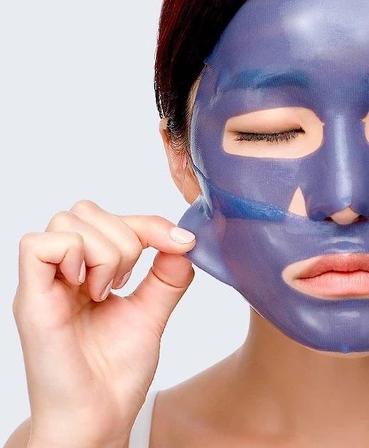 Маска для обличчя Petitfee Agave Cooling Hydrogel Face Mask гідрогелева охолоджувальна 32 г фото 1