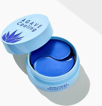 Патчи под глаза гидрогелевые Petitfee Agave Cooling Hydrogel Eye Mask Patch с экстрактом агавы 60 шт. фото 2