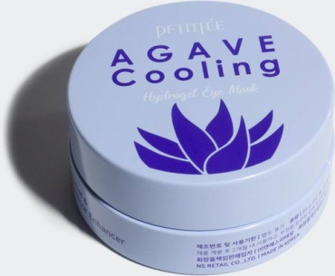 Патчи под глаза гидрогелевые Petitfee Agave Cooling Hydrogel Eye Mask Patch с экстрактом агавы 60 шт. фото 5