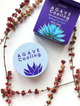 Патчи под глаза гидрогелевые Petitfee Agave Cooling Hydrogel Eye Mask Patch с экстрактом агавы 60 шт. фото 7