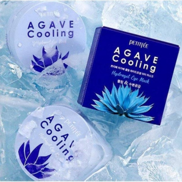 Патчи под глаза гидрогелевые Petitfee Agave Cooling Hydrogel Eye Mask Patch с экстрактом агавы 60 шт. фото 8