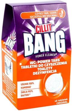 Таблетки для чищення унітаза CILLIT Bang Original 6 шт.