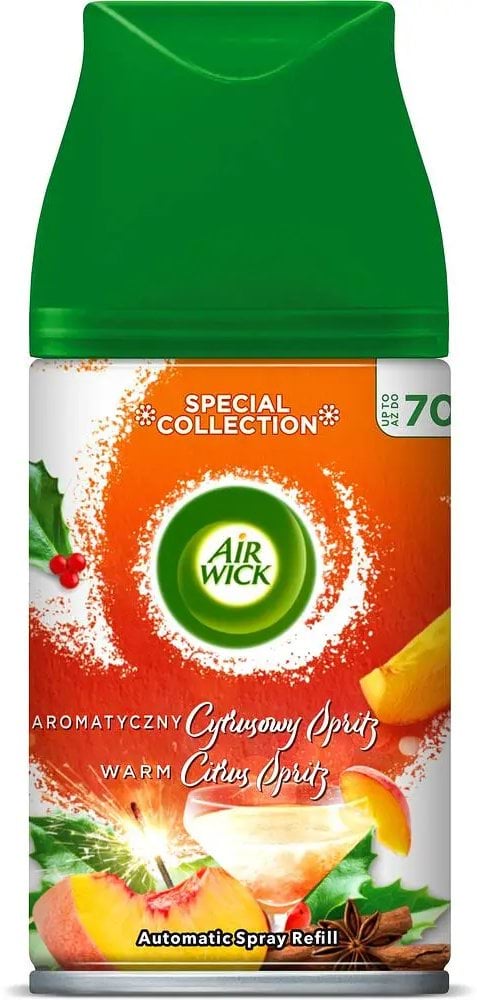 Air Wick Freshmatic Освіжувач повітря змінний балон Зігріваючий цитрусовий шпріц, 250 мл
