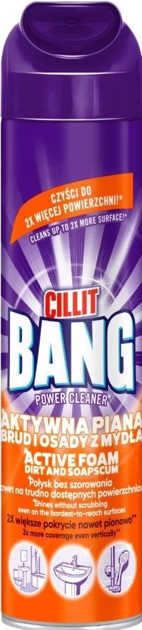 Cillit Bang Активна піна для чищення ванни та душу, 600 мл