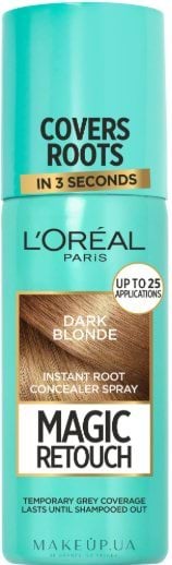 Спрей для зафарбовування сивого коріння L'Oréal Paris Magic Retouch 4 Русий 75 мл
