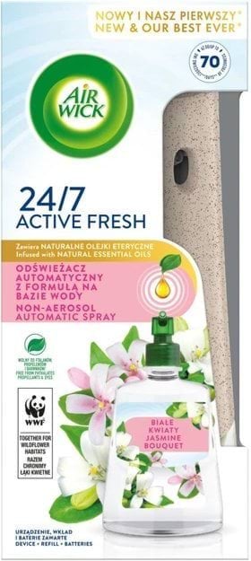 Освіжувач повітря автоматичний Air Wick Active Fresh Квіти жасмину 228 мл