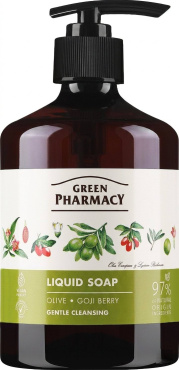 Мыло Green Pharmacy Олива и годжи жидкое 460 мл