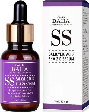 Сироватка Cos De Baha salicylic acid bha 2% serum SS із саліциловою кислотою 2% 30 мл фото 1