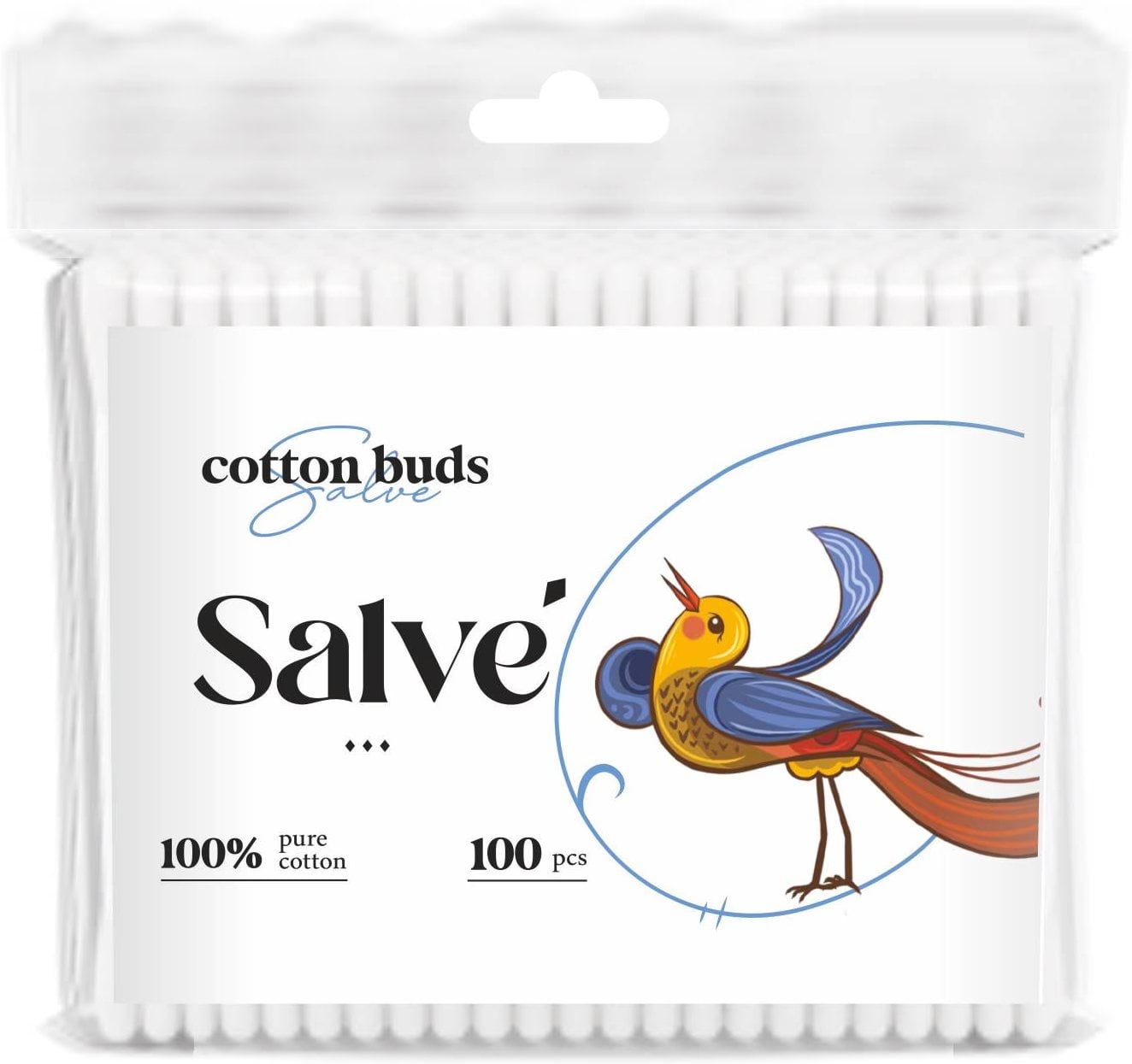 Ватні палички Salve 100 шт.