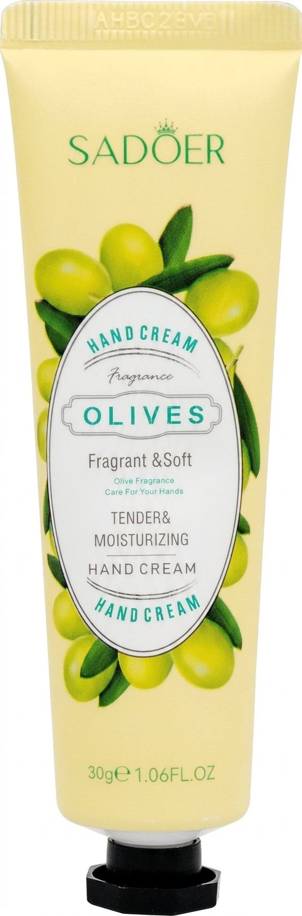 Sadoer крем д/рук парфумований Олива fragrance and soft, 30г