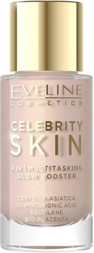 Праймер для обличчя Eveline Cosmetics Celebrity Skin 4 in 1 Multitasking Glow Booster відтінок 01N Universal Light 30 мл