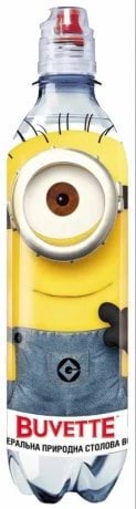 Buvette Vital Minions вода мінеральна природна столова негазована, 0.5л