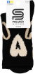 Шкарпетки жіночі Premier Socks з пухнастим серцем чорні р.23-25