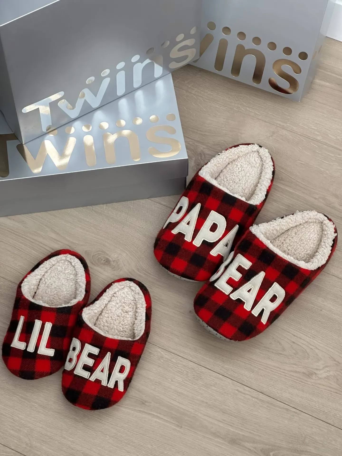 Домашние тапочки Twins Papa Bear HS-LUX получешки р. 42/43 фото 10