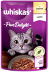 Корм для котів Whiskas Pure Delight вологий курка в желе 85 г