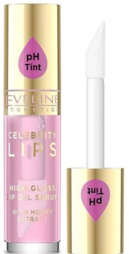 Олійка-сироватка для губ Eveline Celebrity Lips глянцева 02, 5 мл фото 3