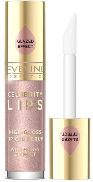 Олійка-сироватка для губ Eveline Celebrity Lips глянцева 01, 5 мл фото 3