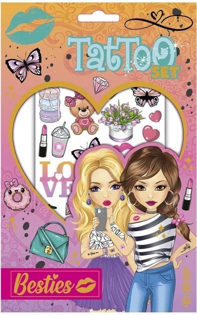 Besties Набір наліпок на тіло Fashion 961009 2арк., 1набір