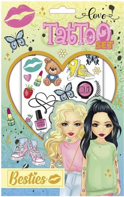 Besties Набір наліпок на тіло Summer 961010 2арк., 1набір