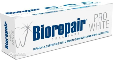 Зубная паста BioRepair PRO White 75 мл фото 1