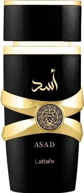 Набор парфюмированный Lattafa Asad (парфюмированная вода 100 мл + дезодорант 200 мл + аэрозоль для дома 300 мл) фото 2