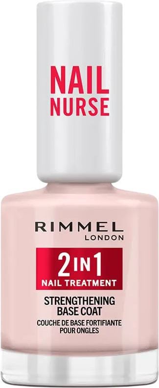 RIMMEL NAIL NURSE засіб для нігтів 2в1: догляд + покриття