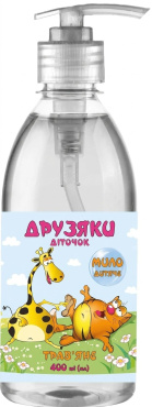 Рідке дитяче мило Друзяки діточок трав'яне 400 мл